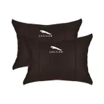 Suitable For Jaguar Car Neck Pillow Waist Cushion Mocha Brown