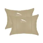 Suitable For Jaguar Car Neck Pillow Waist Cushion Off-White