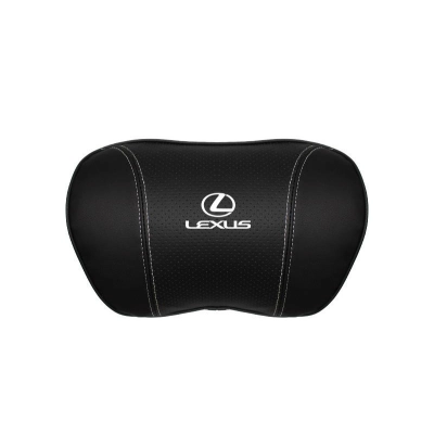 Suitable For Lexus Car Neck Pillow Waist Cushion Black 02