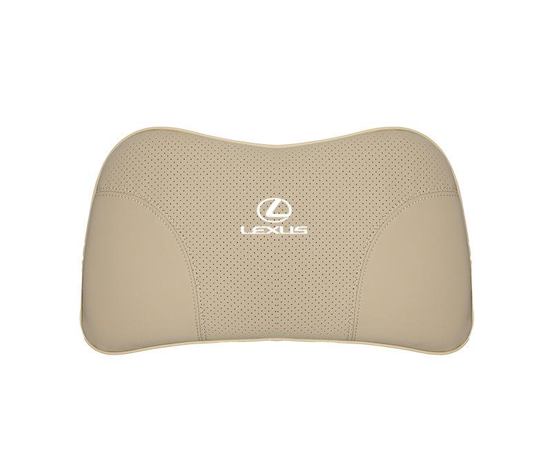 Suitable For Lexus Car Neck Pillow Waist Cushion Off-White