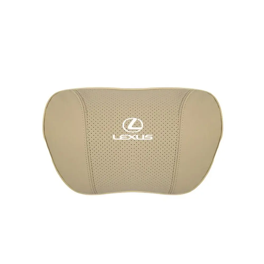 Suitable For Lexus Car Neck Pillow Waist Cushion Off-White