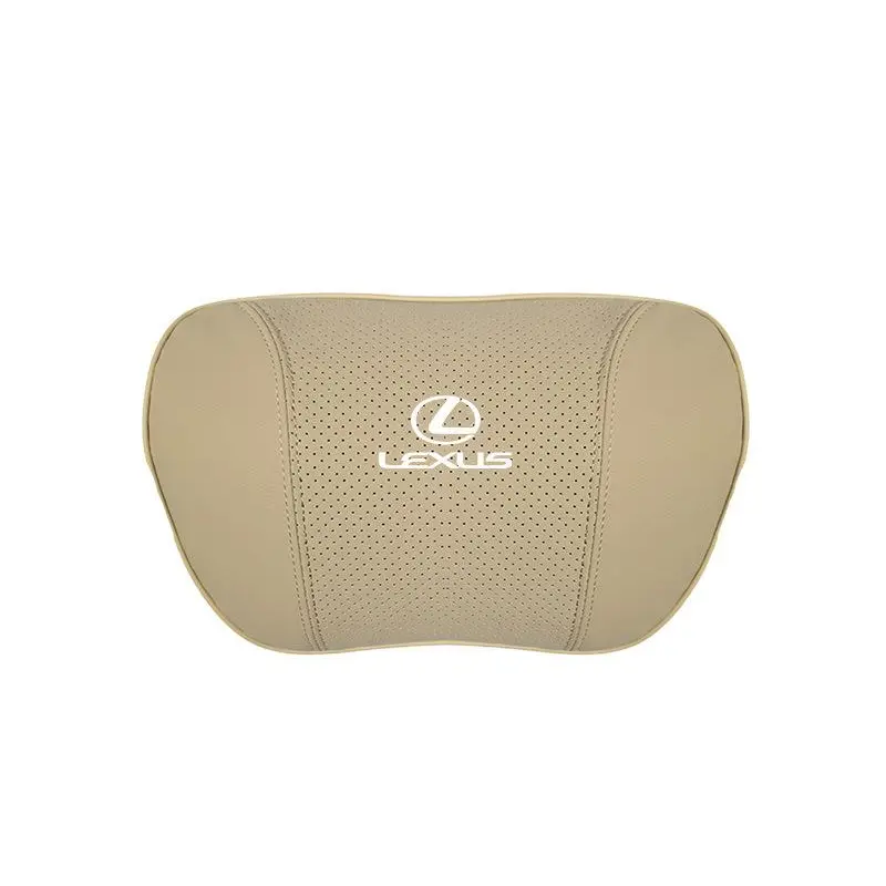 Suitable For Lexus Car Neck Pillow Waist Cushion Off-White