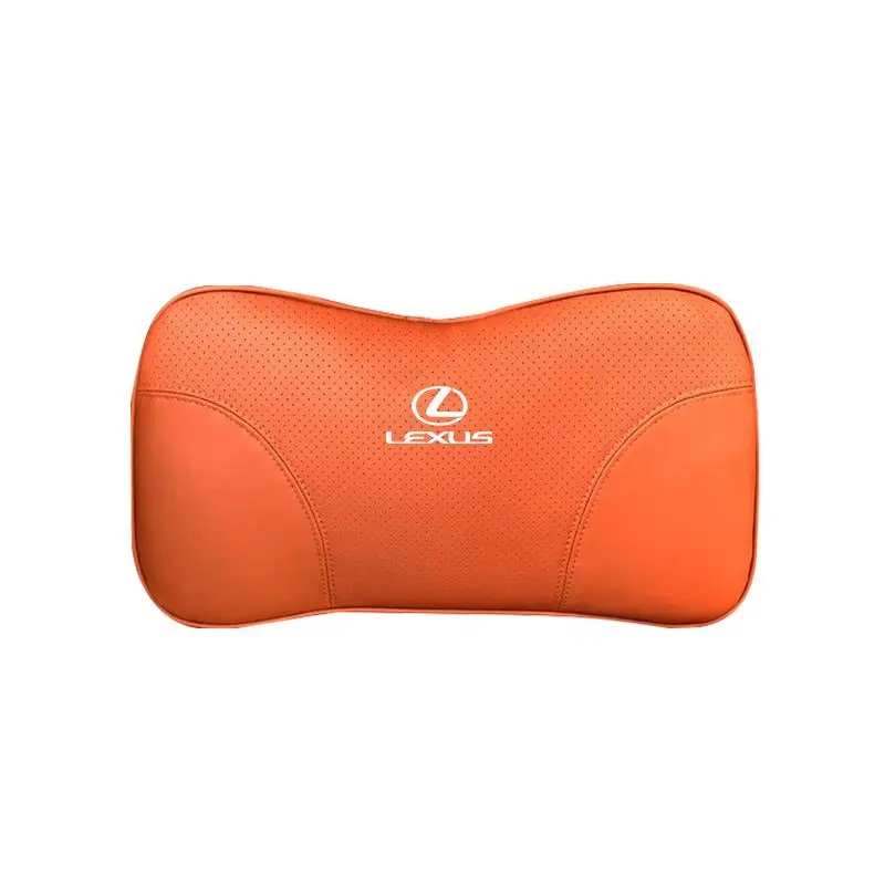 Suitable For Lexus Car Neck Pillow Waist Cushion Orange