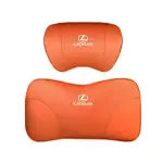 Suitable For Lexus Car Neck Pillow Waist Cushion Orange