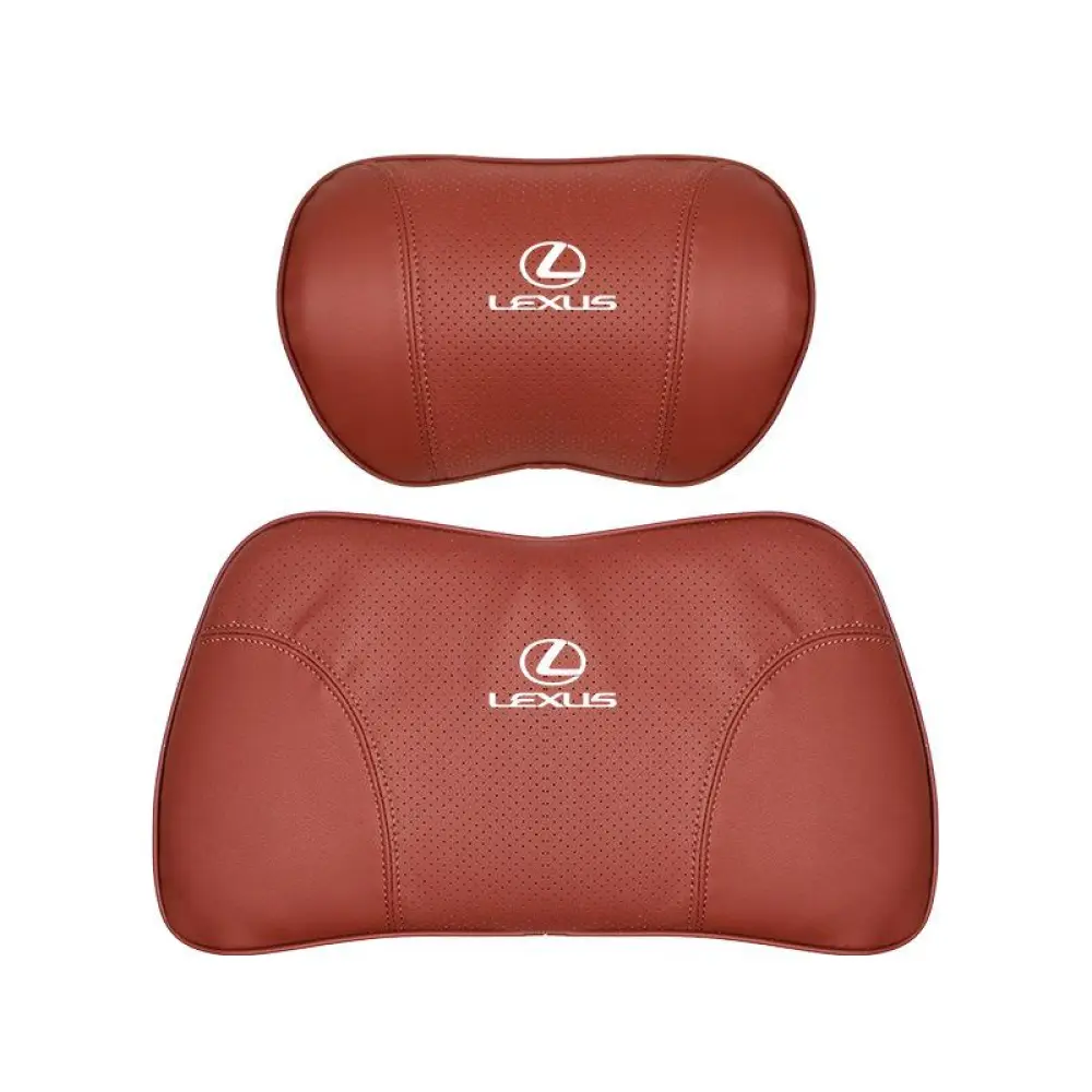 Suitable For Lexus Car Neck Pillow Waist Cushion Volcano Red
