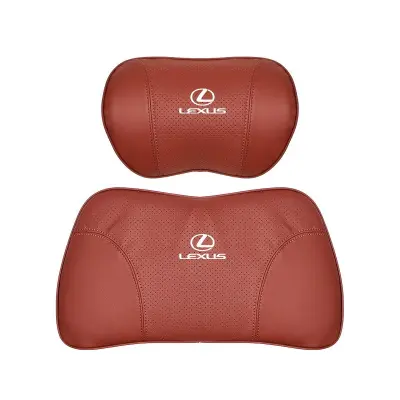 Suitable For Lexus Car Neck Pillow Waist Cushion Volcano Red 01