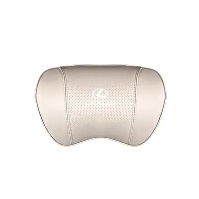 Suitable For Lexus Car Neck Pillow Waist Cushion White 02