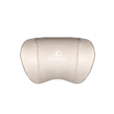 Suitable For Lexus Car Neck Pillow Waist Cushion White 02