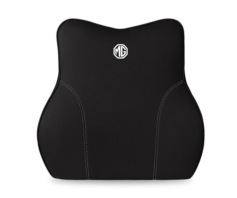 Suitable For MG Car Neck Pillow Waist Cushion Black