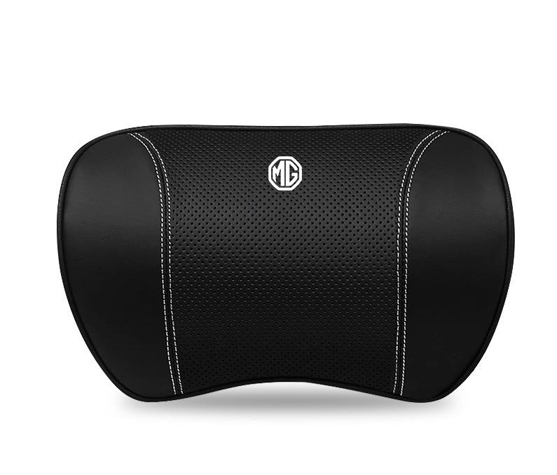 Suitable For MG Car Neck Pillow Waist Cushion Black