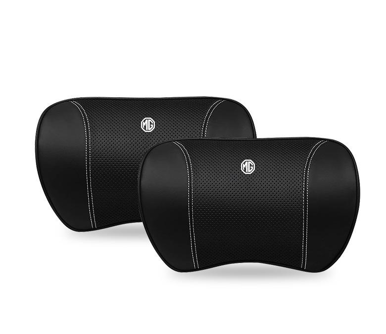 Suitable For MG Car Neck Pillow Waist Cushion Black