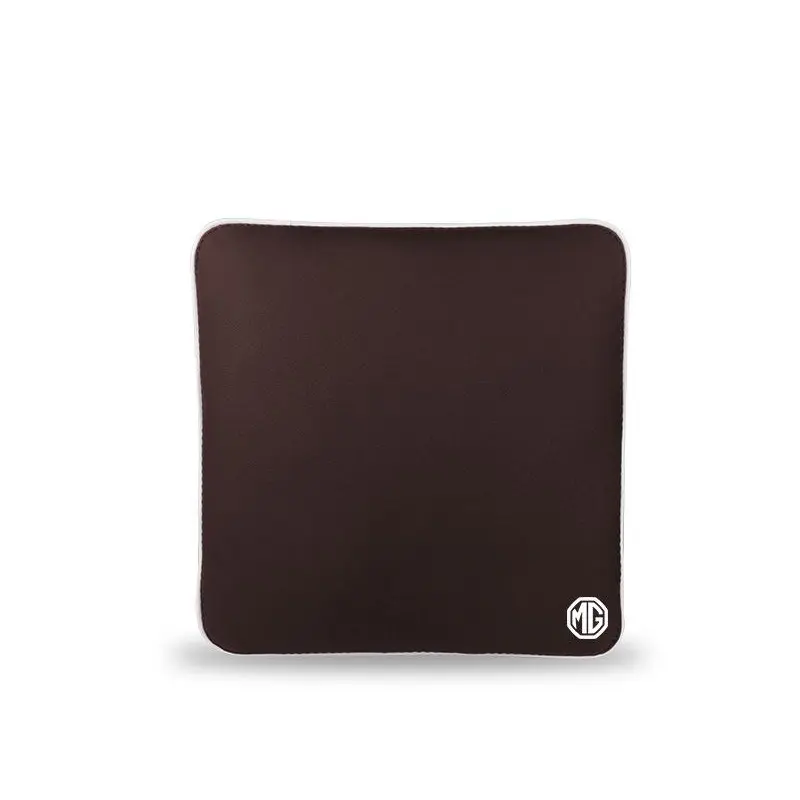 Suitable For MG Car Neck Pillow Waist Cushion Brown