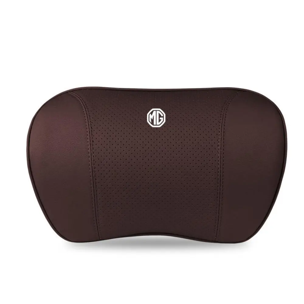 Suitable For MG Car Neck Pillow Waist Cushion Brown