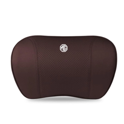 Suitable For MG Car Neck Pillow Waist Cushion Brown 02