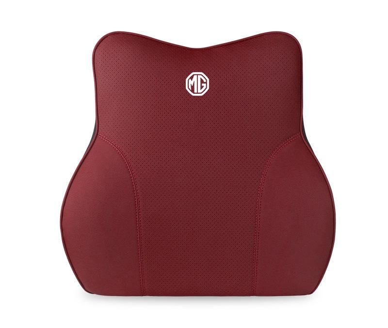 Suitable For MG Car Neck Pillow Waist Cushion Red