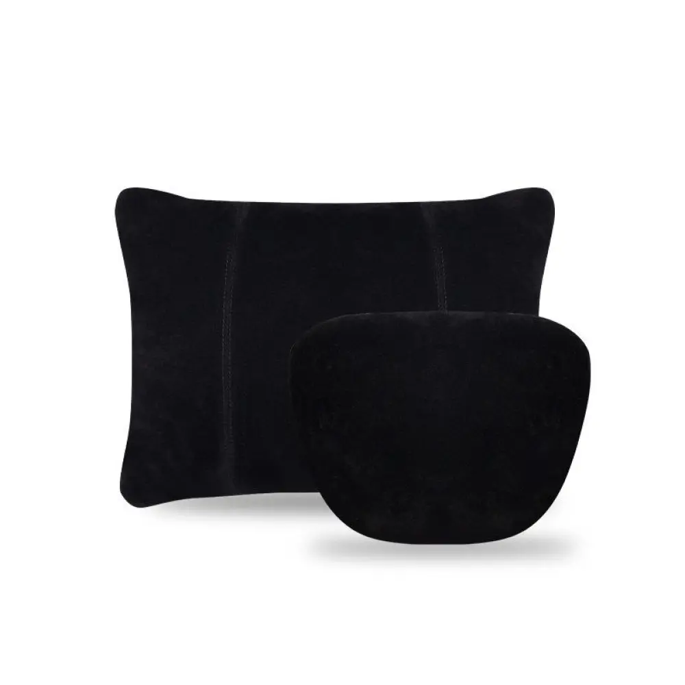Suitable For Toyota Crown Car Neck Pillow Waist Cushion Black