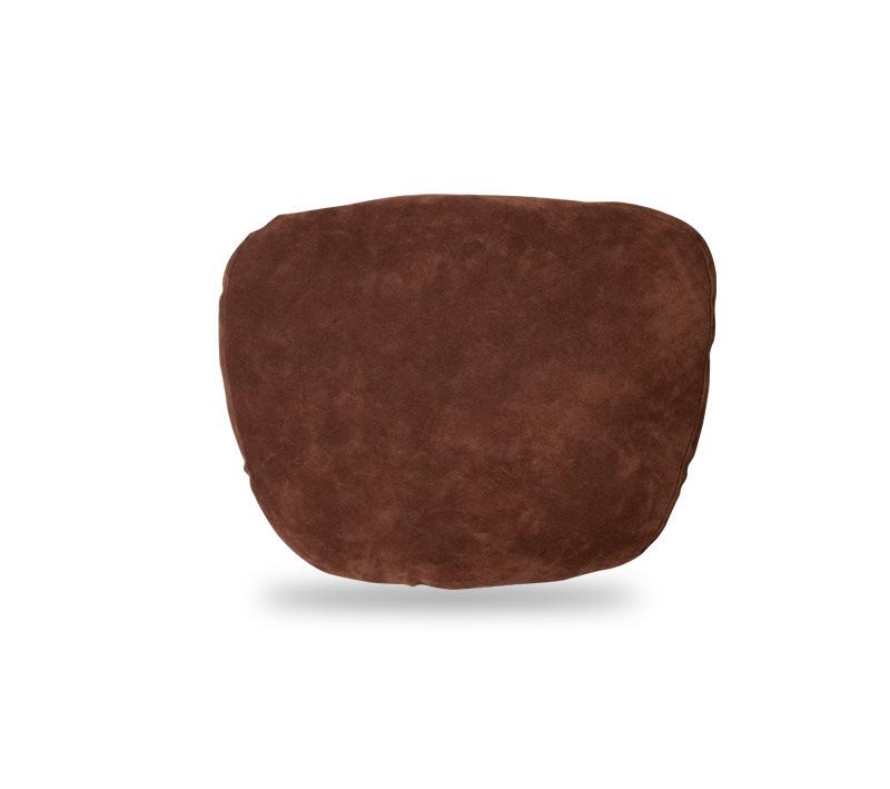 Suitable For Toyota Crown Car Neck Pillow Waist Cushion Mocha Brown