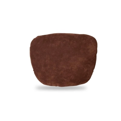 Suitable For Toyota Crown Car Neck Pillow Waist Cushion Mocha Brown 02