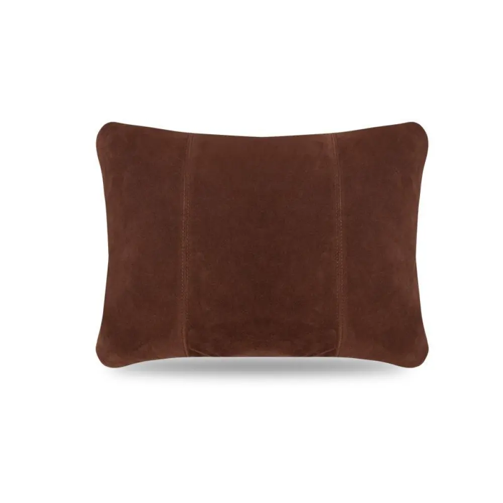 Suitable For Toyota Crown Car Neck Pillow Waist Cushion Mocha Brown