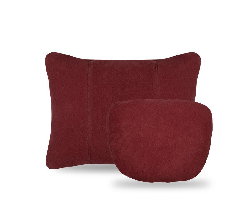 Suitable For Toyota Crown Car Neck Pillow Waist Cushion Volcano Red