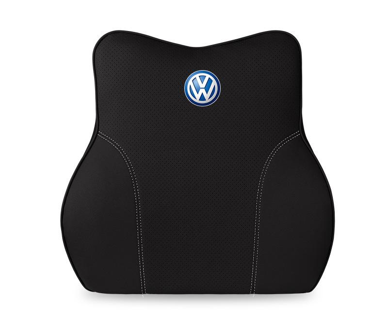 Suitable For Volkswagen Lavida Car Neck Pillow Waist Cushion Black
