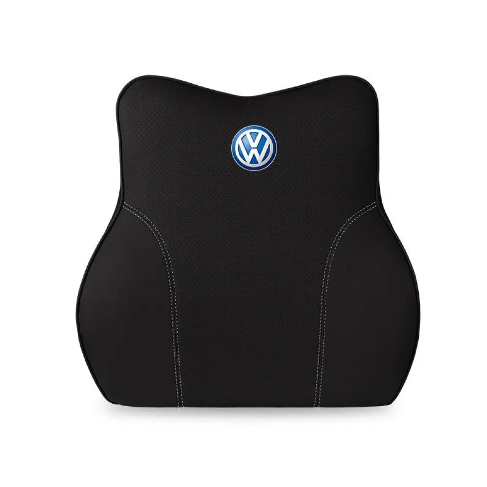 Suitable For Volkswagen Lavida Car Neck Pillow Waist Cushion Black