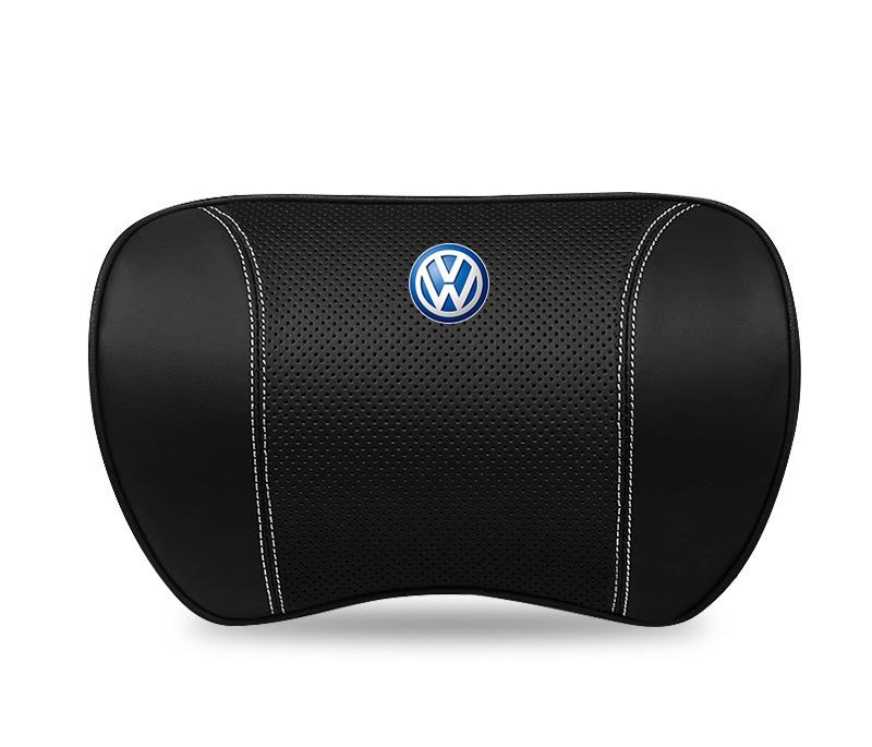 Suitable For Volkswagen Lavida Car Neck Pillow Waist Cushion Black