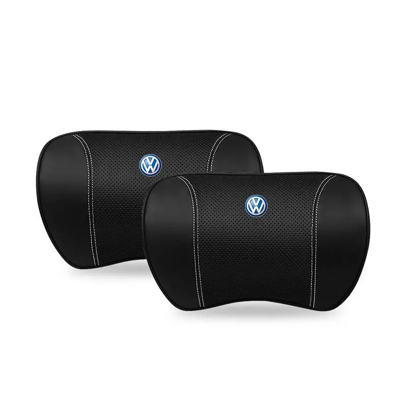 Suitable For Volkswagen Lavida Car Neck Pillow Waist Cushion Black
