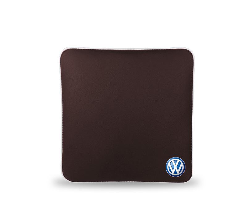Suitable For Volkswagen Lavida Car Neck Pillow Waist Cushion Brown