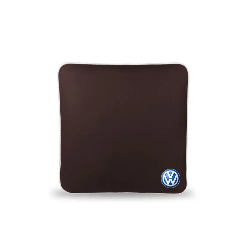 Suitable For Volkswagen Lavida Car Neck Pillow Waist Cushion Brown