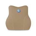 Suitable For Volkswagen Lavida Car Neck Pillow Waist Cushion Off-White