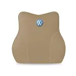 Suitable For Volkswagen Lavida Car Neck Pillow Waist Cushion Off-White