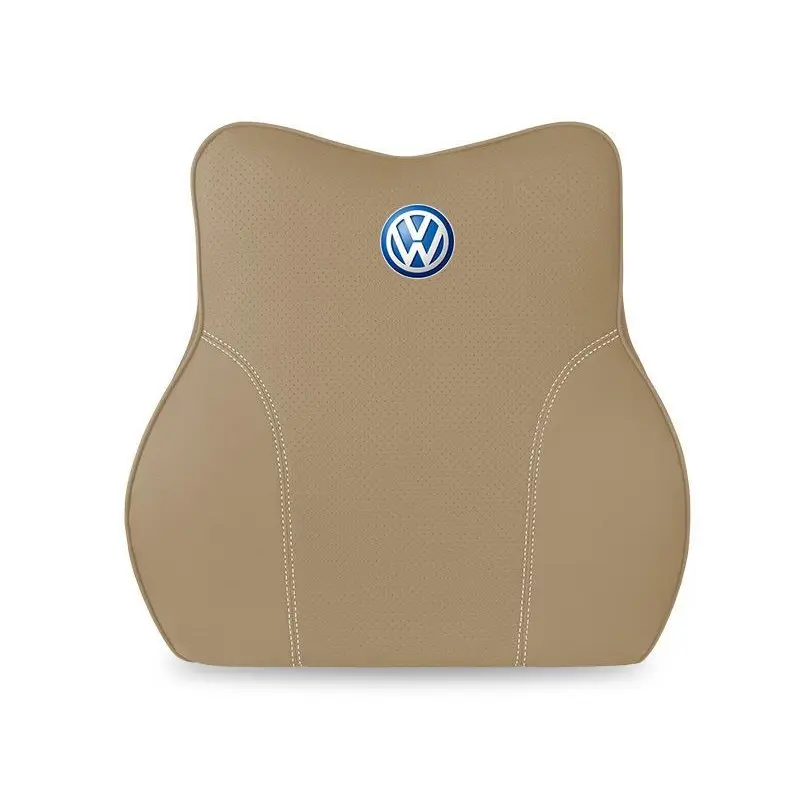 Suitable For Volkswagen Lavida Car Neck Pillow Waist Cushion Off-White