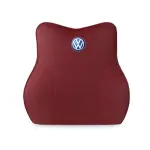 Suitable For Volkswagen Lavida Car Neck Pillow Waist Cushion Red