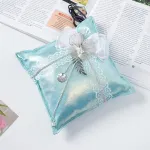 Twin Flower Charcoal Bag Blue