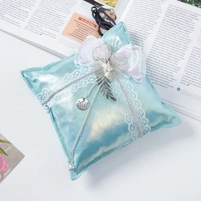 Twin Flower Charcoal Bag Blue 01