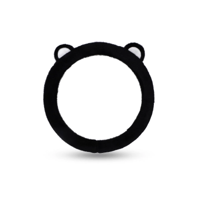 Bear Ears Ergray Steering Wheel Cover-Black 01