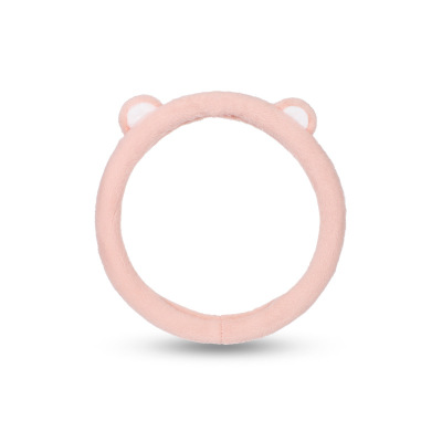 Bear Ears Ergray Steering Wheel Cover-Pink 01
