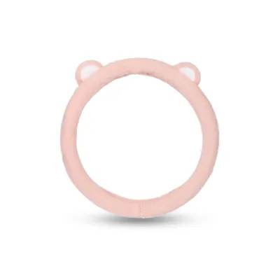Bear Ears Ergray Steering Wheel Cover-Pink 01