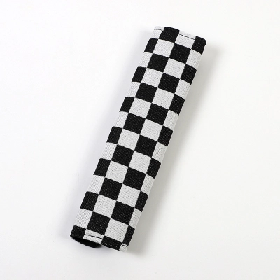 Car Seat Belt Shoulder Protector-Black and White 01