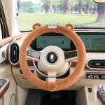 Cute Monkey Car Steering Wheel Cover
