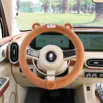 Cute Monkey Car Steering Wheel Cover