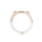 Steering Wheel Cover-Rabbit Fur Embroidered Bear