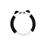 Steering Wheel Cover-Rabbit Fur Embroidered Panda