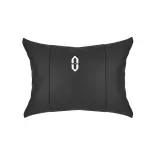 Suitable For Aito Car Seat Headrest Lumbar Pillow Black