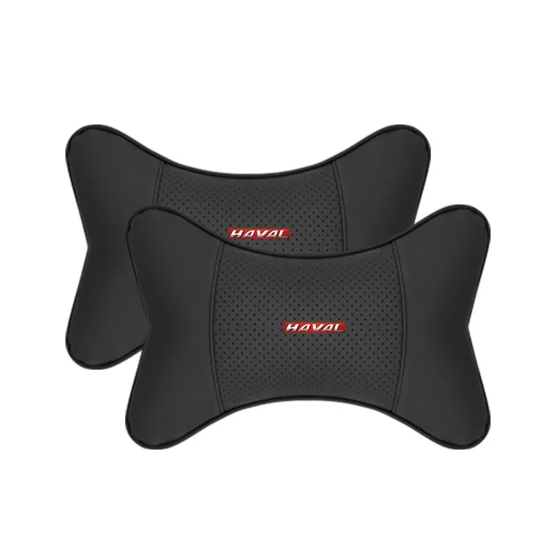 Suitable For Haval Car Seat Headrest Lumbar Pillow Black