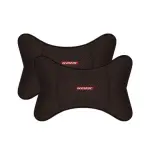 Suitable For Haval Car Seat Headrest Lumbar Pillow Mocha Brown