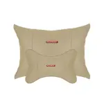 Suitable For Haval Car Seat Headrest Lumbar Pillow Off-White