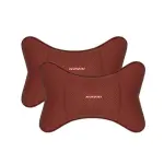Suitable For Haval Car Seat Headrest Lumbar Pillow Wine Red