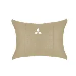 Suitable For Mitsubishi Car Seat Headrest Lumbar Pillow Off-White